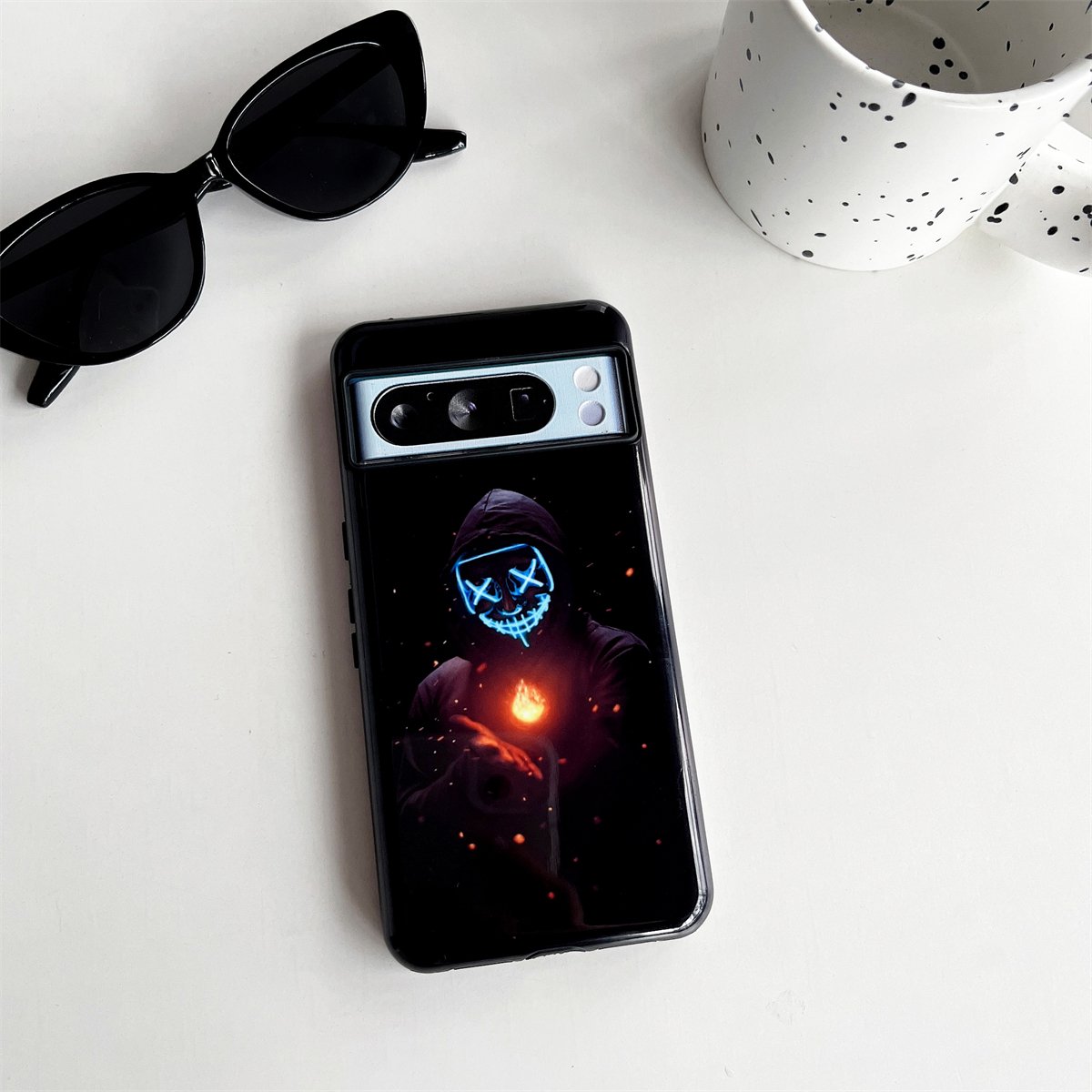 Hacker images Two-in-One TPU+PC Lightweight Mobile Phone Case for Google Pixel 9/9a/8/8 Pro/8a 5G Compatible