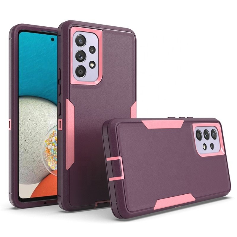 Anti-shock mobile phone case for samsung galaxy a53 hard pc sublimation cellphone case cover for samsung a33