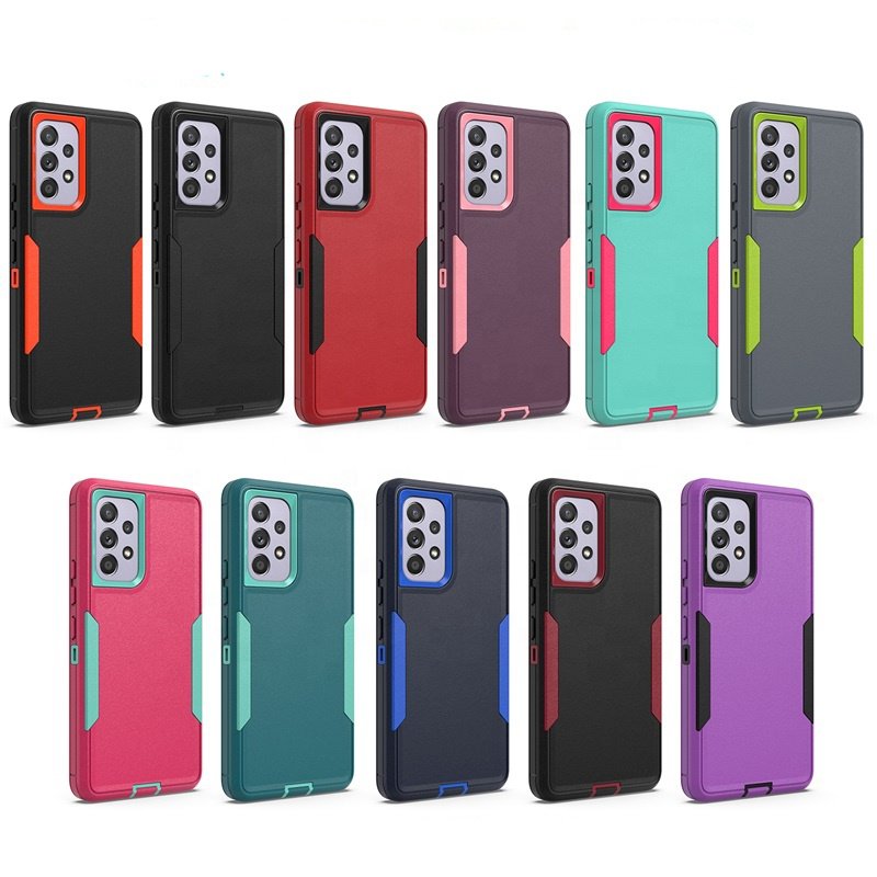 Anti-shock mobile phone case for samsung galaxy a53 hard pc sublimation cellphone case cover for samsung a33