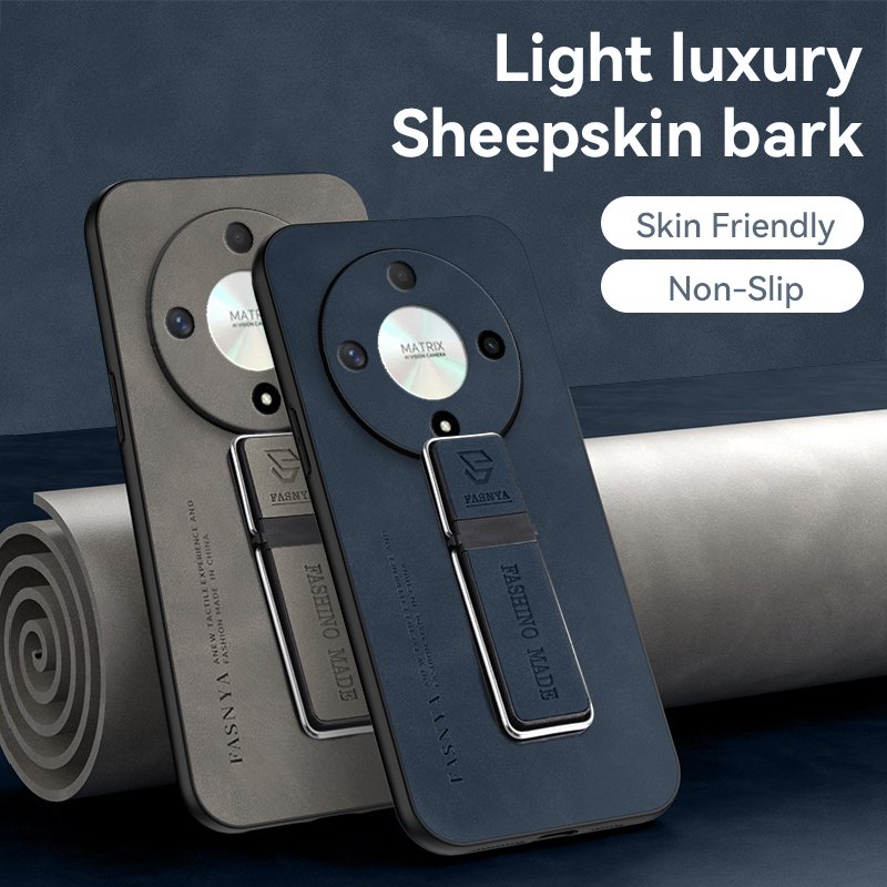 Creative Stand Leather Design Phone Case for Huawei Honor X9B X9A X8A X7A Magic 6 pro Mobile Phone Cases