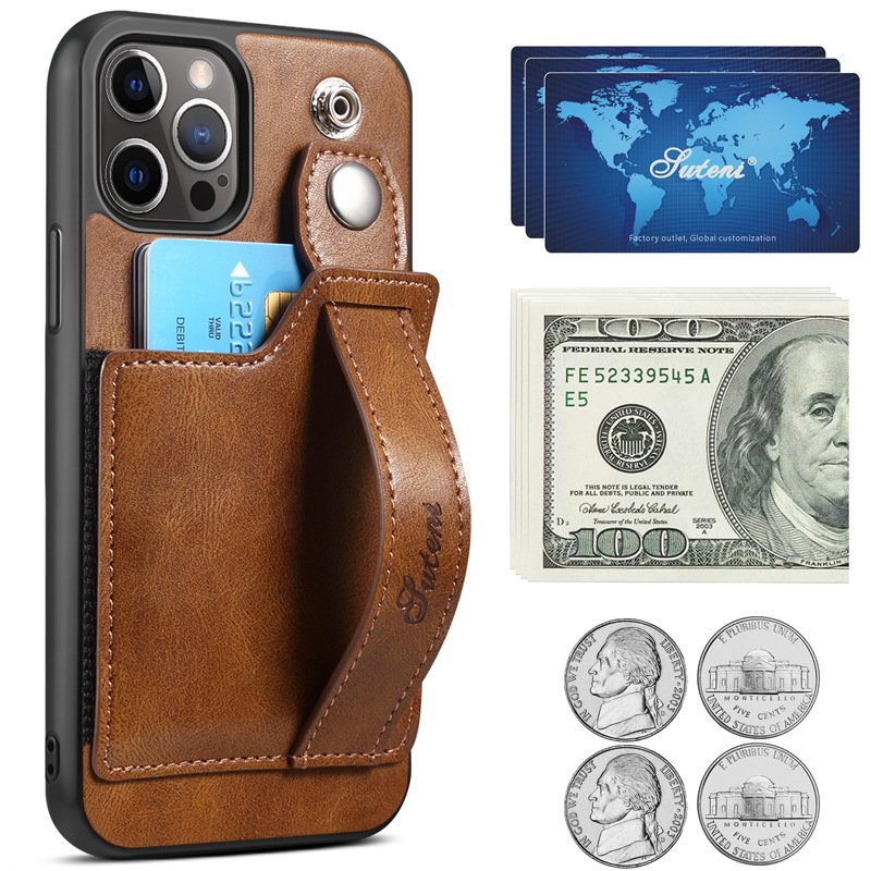Phone Cases Mobile High Quality New Design Retro Leather Phone Case for Cell Phone OEM Customized