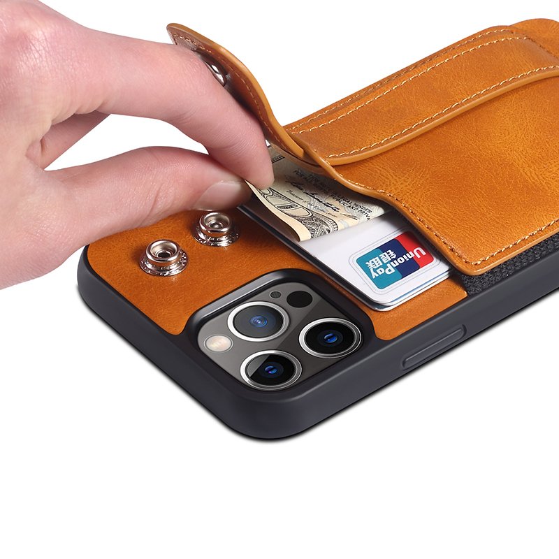 Phone Cases Mobile High Quality New Design Retro Leather Phone Case for Cell Phone OEM Customized