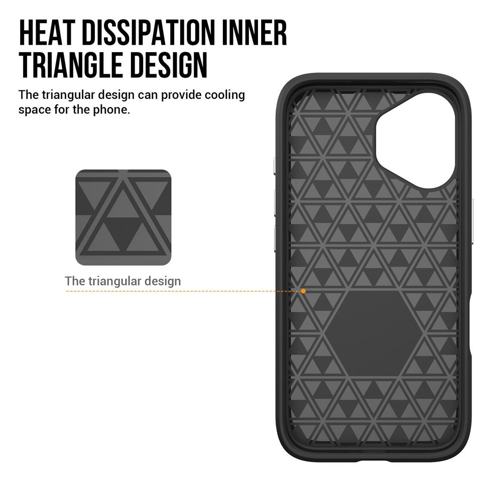 Detachable Plating Buttons Double Layers 2 in 1 TPU PC Triangle Pattern Mobile Phone Case For iPhone 16 Plus 15 14 13 12 Pro Max