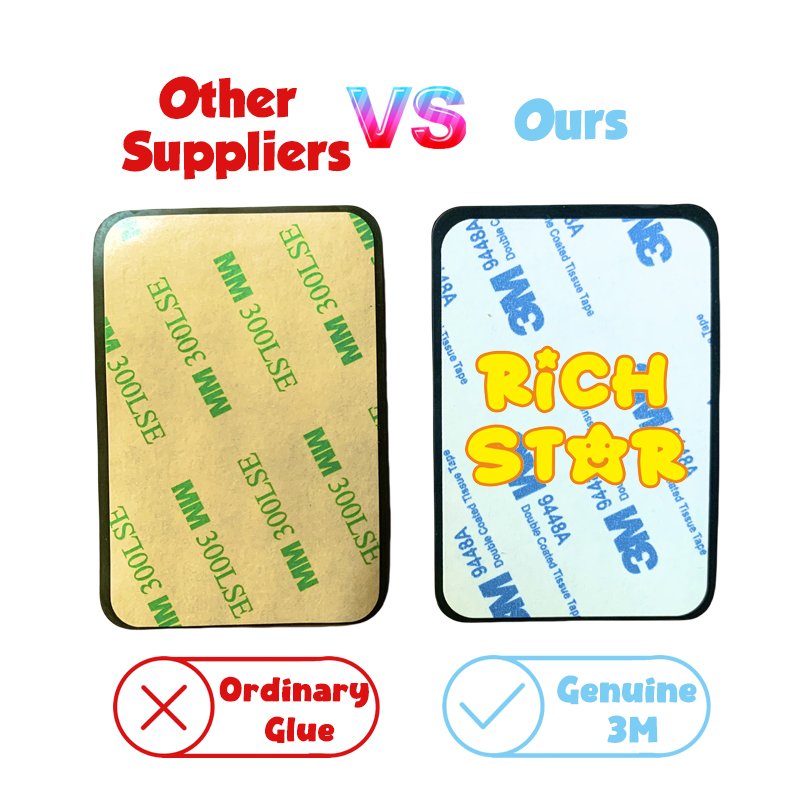 Custom Print Single Side Anti Slip Suction Cup Silicone Suction Mobile Phone Holder Silicone Sucker Phone Case Sticky Grip