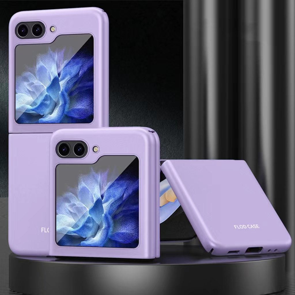 Yapears 2023 Anti-fall Folding Screen Fingerprint Shockproof Phone Cover For Galaxy Zflip 5 ZFold 5 Protective Shell Case