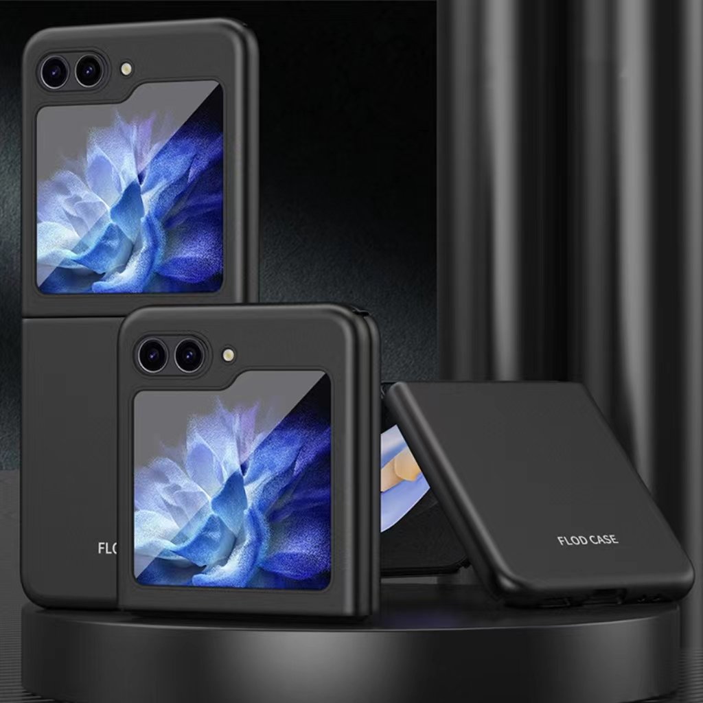 Yapears 2023 Anti-fall Folding Screen Fingerprint Shockproof Phone Cover For Galaxy Zflip 5 ZFold 5 Protective Shell Case