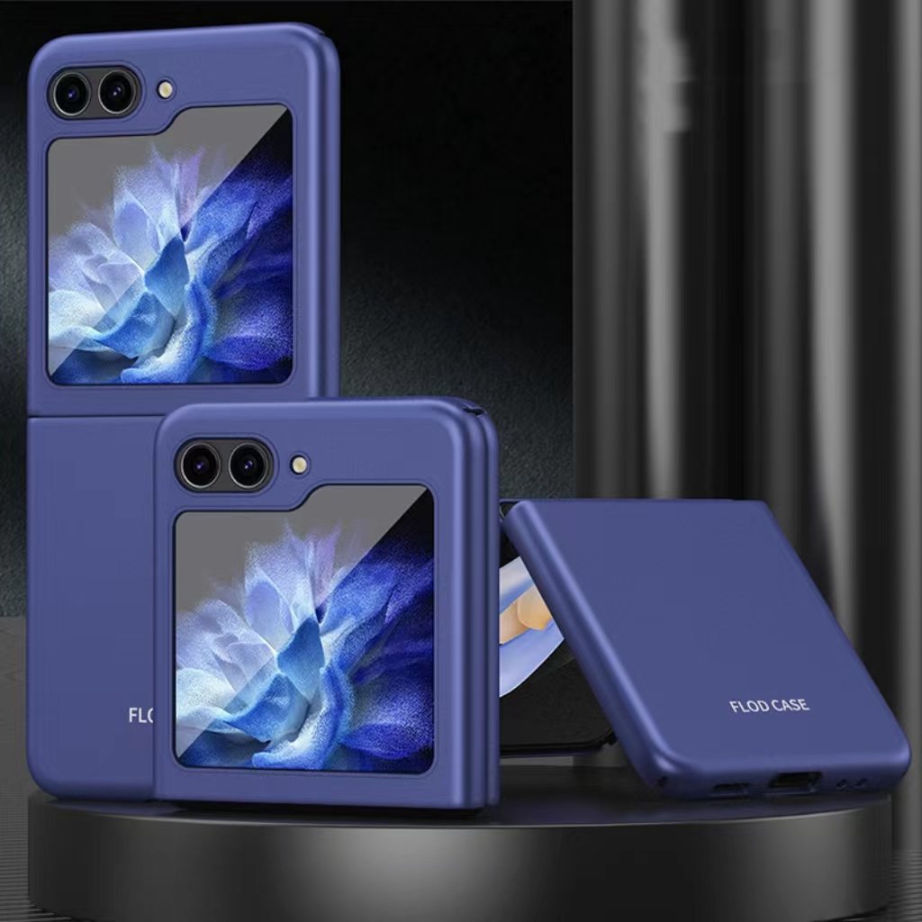 Yapears 2023 Anti-fall Folding Screen Fingerprint Shockproof Phone Cover For Galaxy Zflip 5 ZFold 5 Protective Shell Case