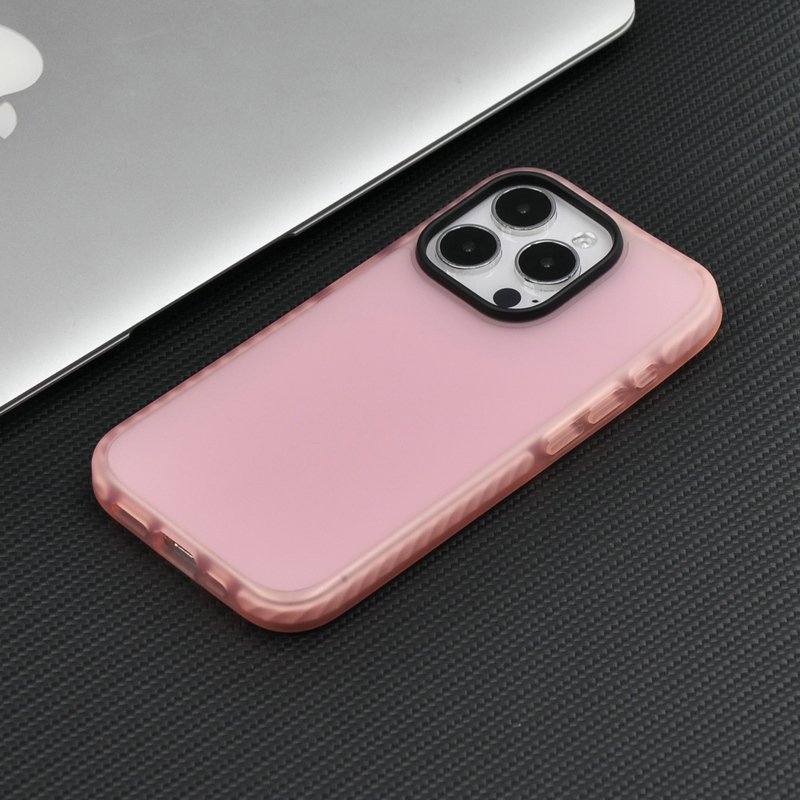 Luxury Hybrid Rugged Rubber Painted Shockproof Case for iPhone Cover with Airbag Case Hybrid Armor iPhone 13 14 15 16 Pro Max