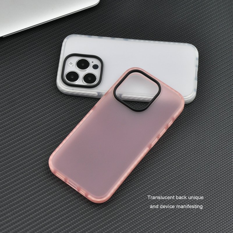 Luxury Hybrid Rugged Rubber Painted Shockproof Case for iPhone Cover with Airbag Case Hybrid Armor iPhone 13 14 15 16 Pro Max