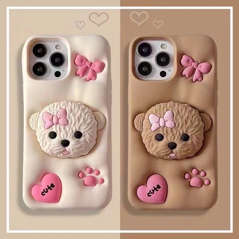 Carcasa De Celular Cute 3D Cartoon Mobile Phone Cases for iPhone 15 14 Plus 13 Pro Max 12 Mini 11 Pro XS Max 7 8 Plus
