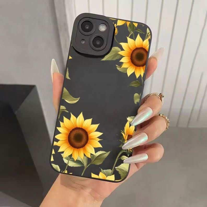Matte Soft Tpu Silicone Shockproof Mobile Phone Case For iPhone With inside Microfiber Soft Touch Phone Case For Samsung s24 s23