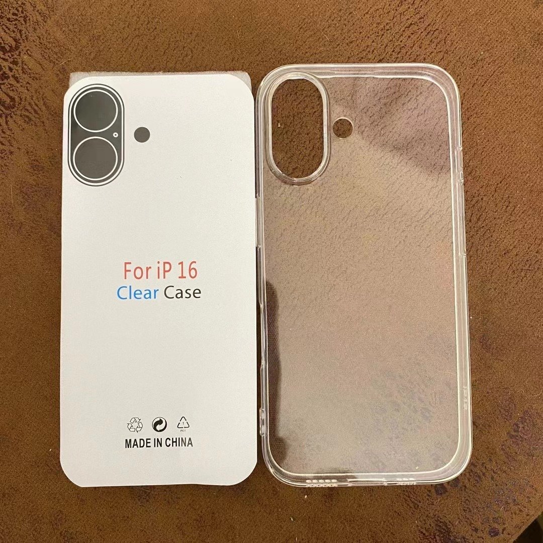 Crystal Clear Mobile Phone Cases For iPhone 16 15 14 13 12 11 Pro Max Plus 1.5MM Slim TPU Shockproof Thin Silicone Back Cover