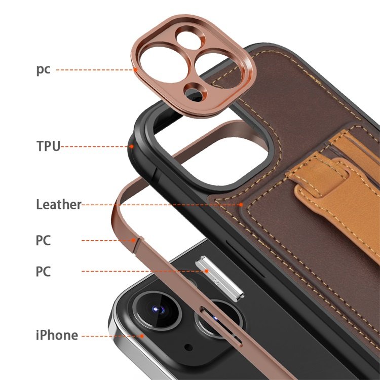 2023 Hot sell wholesale Business Leather Mobile Phone Case For iPhone 14 13 12 11 pro max wallet case
