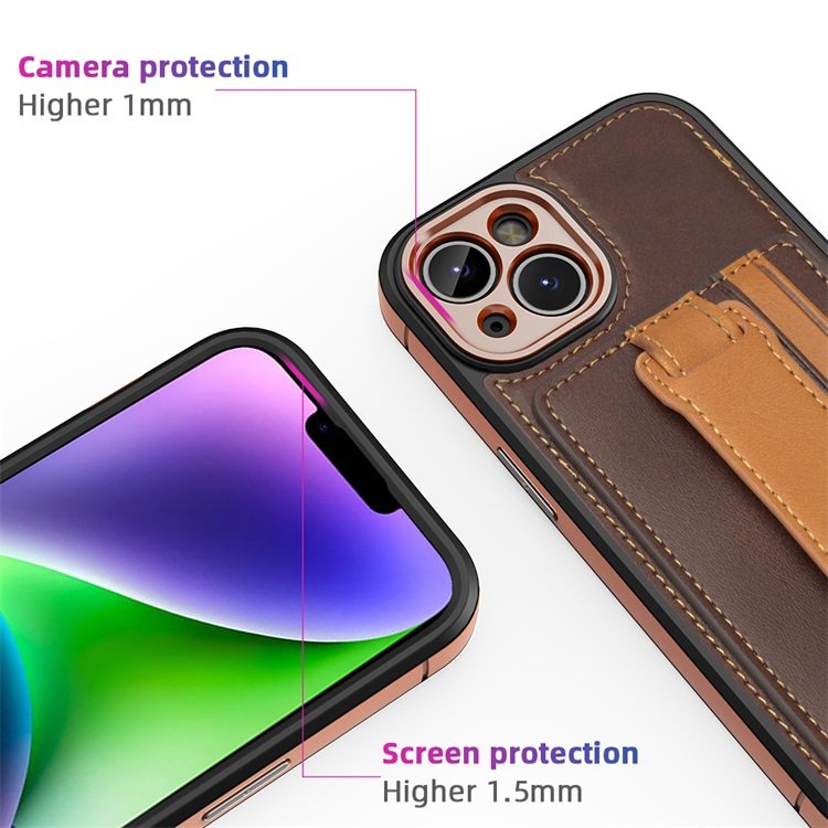 2023 Hot sell wholesale Business Leather Mobile Phone Case For iPhone 14 13 12 11 pro max wallet case