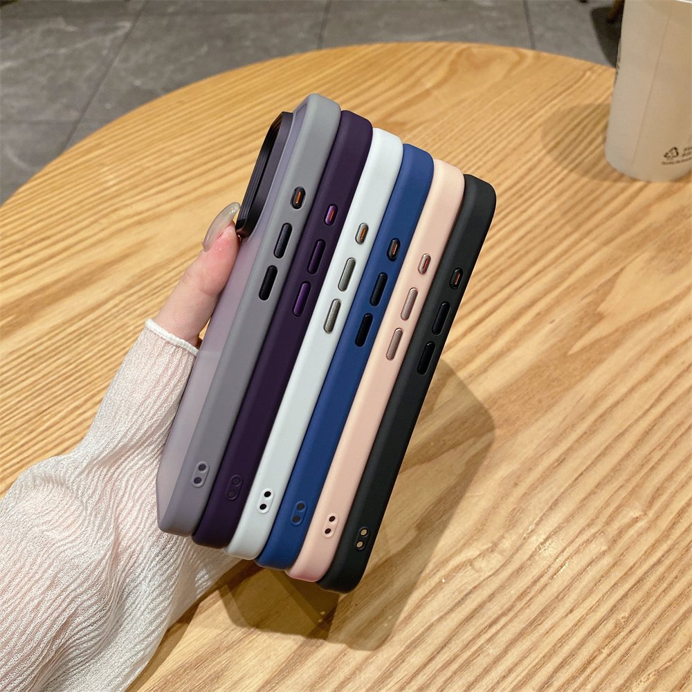 New Cover For iphone 16 Matte PC Translucent Case for iPhone 16 pro max shock proof Cell Phone Cases