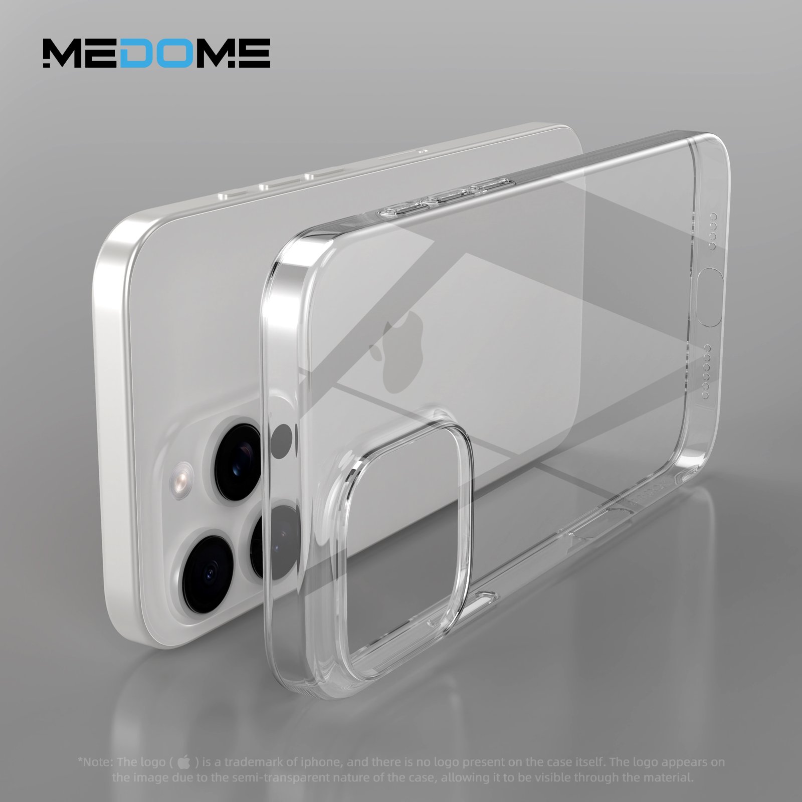 Clear Transparent PP Case De For iPhone Case Wholesale Phone Cover For iPhone 15 Pro Max Case Para For iPhone 14 16 13 11 Luxury