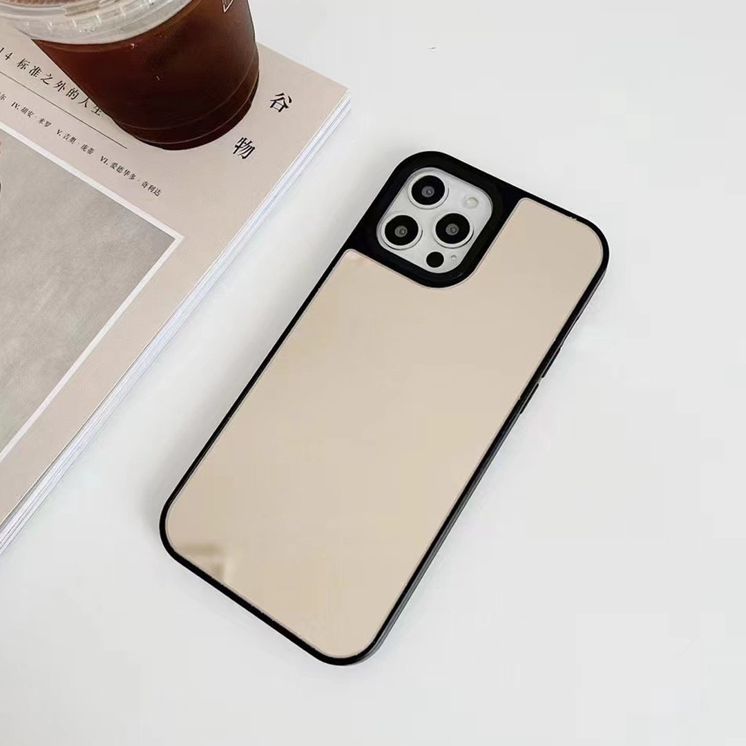 For iPhone 16 Case Girls Women Cute Acrylic Makeup Mirror Mobile Phone Case Cover For iPhone 16 15 14 Pro Max 16 Plus