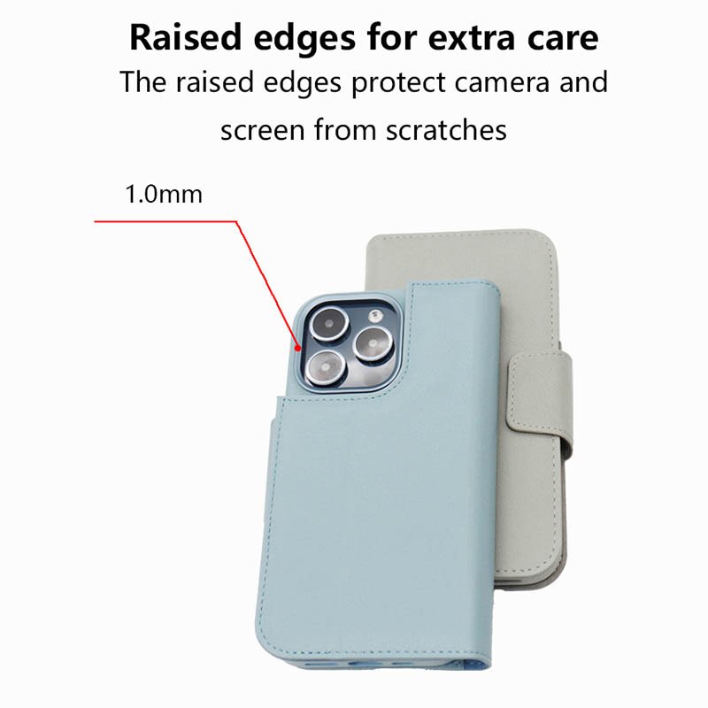 Fashion Magnetic vegan leather wallet phone case flip to stand mobile phone wallet bookcase for iphone 16 15 14 13 12 pro max
