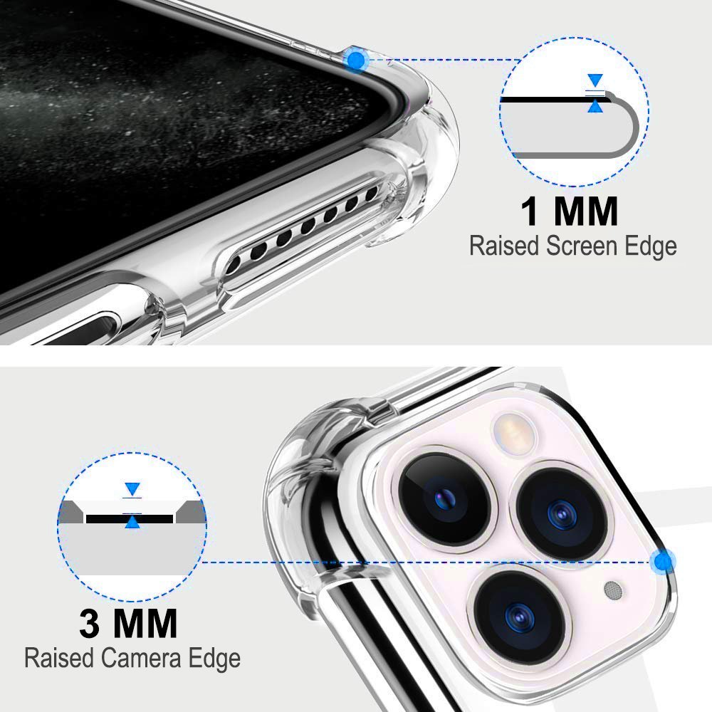 for iphone 16 pro 15 Clear Case 1.5mm Transparent Soft TPU Back Cover Mobile Phone case For iPhone 14 plus 11 12 pro max 13 Pro