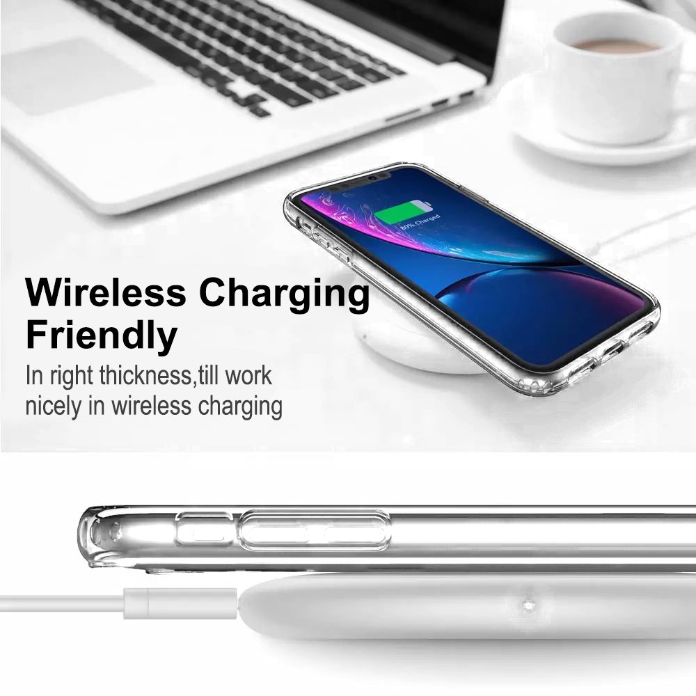 for iphone 16 pro 15 Clear Case 1.5mm Transparent Soft TPU Back Cover Mobile Phone case For iPhone 14 plus 11 12 pro max 13 Pro