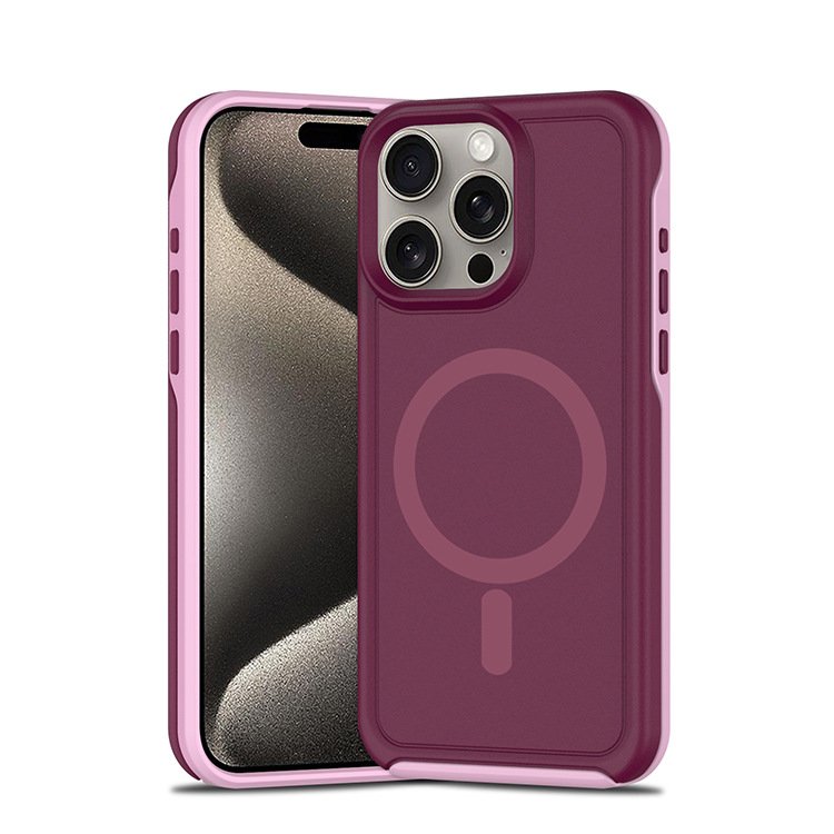 Factory Wholesale Magnetic Mobile Phone Cases for iPhone 16/16 Pro/16 Pro Max Magnetic Mobile Phone Cases