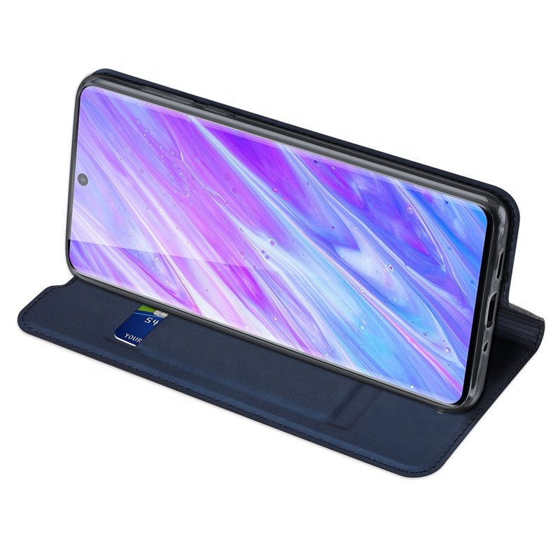 Card Holder Magnetic Smart Flip Mobile Phone Case For Samsung S20 Ultra Leather Case