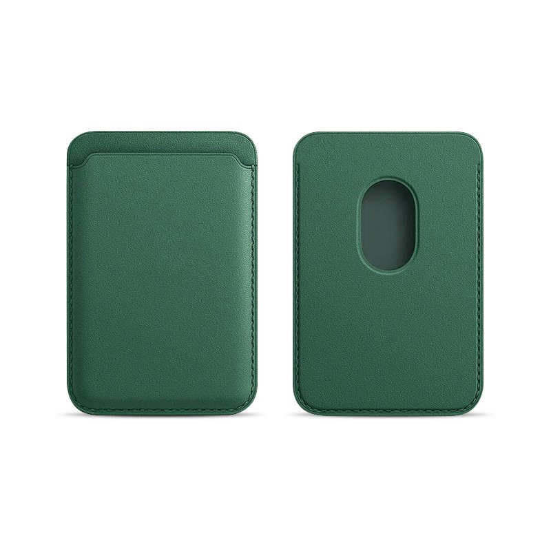 For Magnetic Luxury Leather Card Holder Wallet Case For iPhone 15 14 Pro Max 13 12 Phone Bag Cover Adsorption Pocket Accessories
