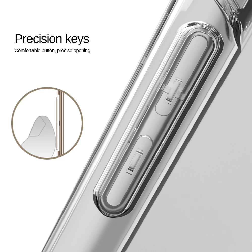Anti-fall Clear phone Case for Tecno Camon 30 20 Pro Pova 6 Neo Spark 20 10C Pop 7 8 Pova 5 Soft TPU Shockproof Protect the lens