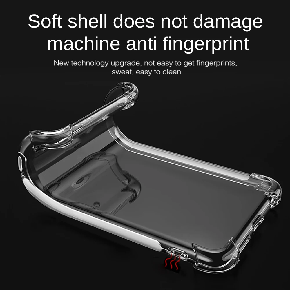 Anti-fall Clear phone Case for Tecno Camon 30 20 Pro Pova 6 Neo Spark 20 10C Pop 7 8 Pova 5 Soft TPU Shockproof Protect the lens