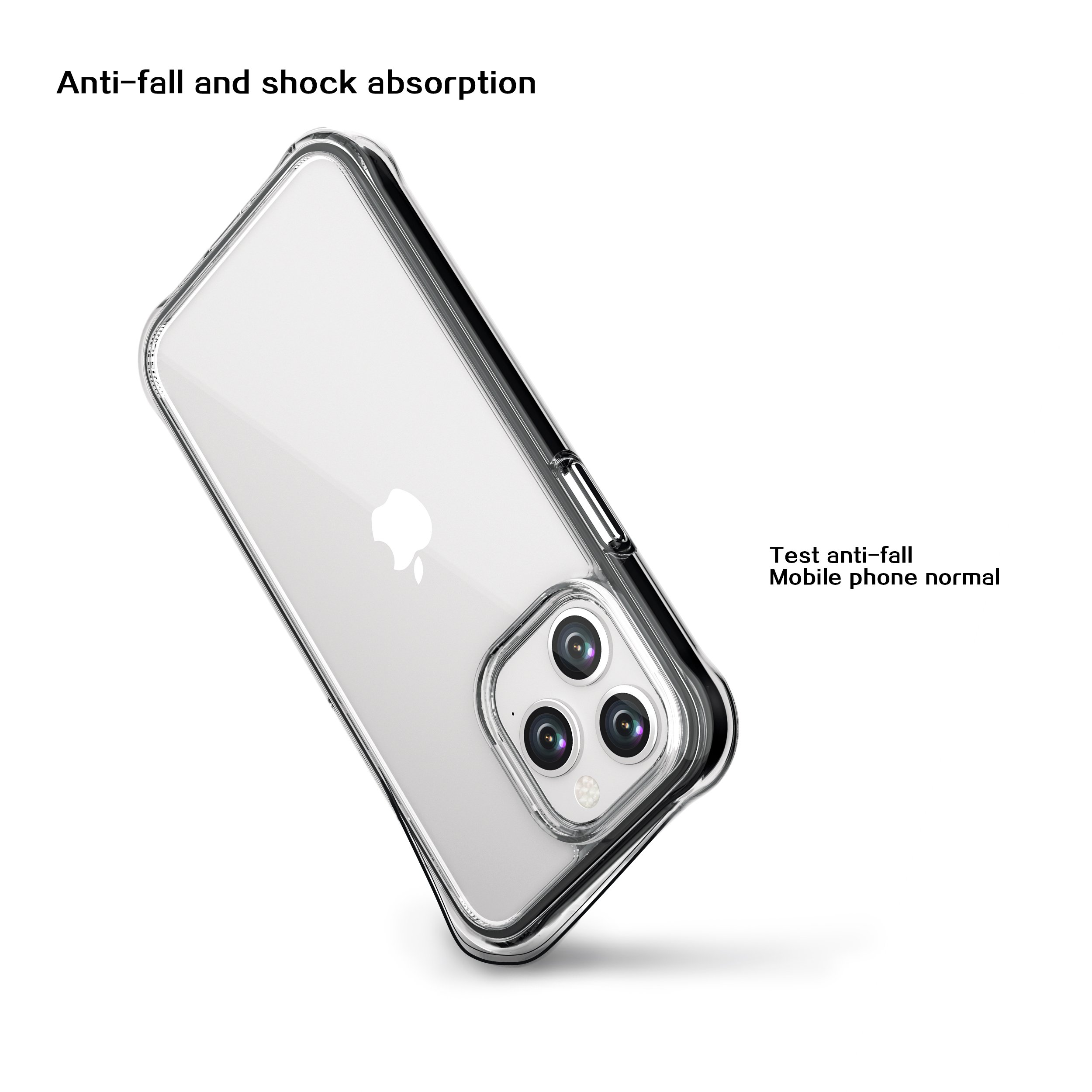 Original design all vacuum airbag 10ft dropping tested certificate mobile phone case for iPhone 15 Pro Max