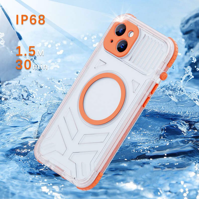 For iPhone 15 Plus Pro Max Waterproof Case Touch Screen Waterproof Bag Pouch Waterproof Mobile Phone Case
