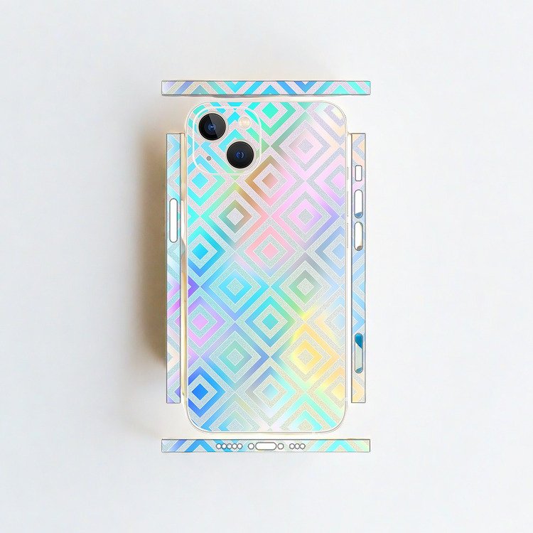 DIY Custom Phone Back Universal 3m Pvc 3d Relief Glossy Vinyl Phone Protection Sticker Skin For Mobile Phone Case