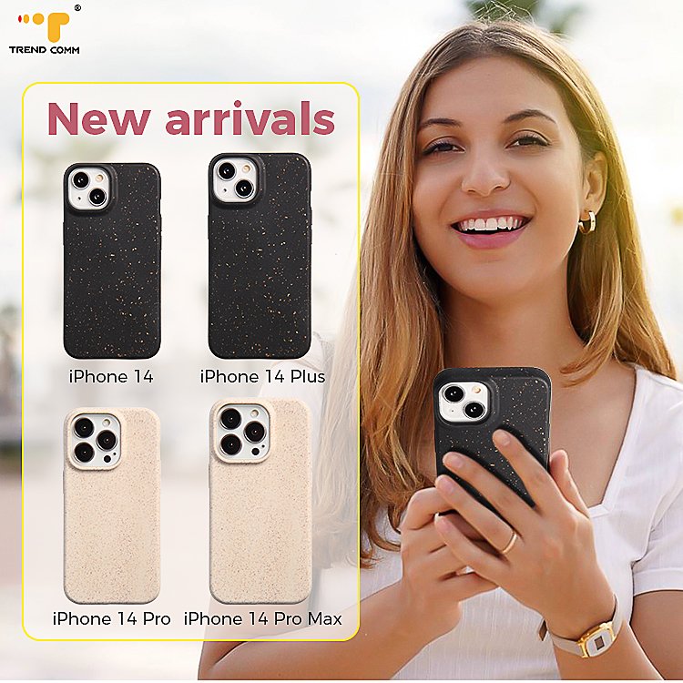 China Manufacture New Arrival Biodegradable Shockproof Android Mobile Phone Case For iPhone 15 Pro Max