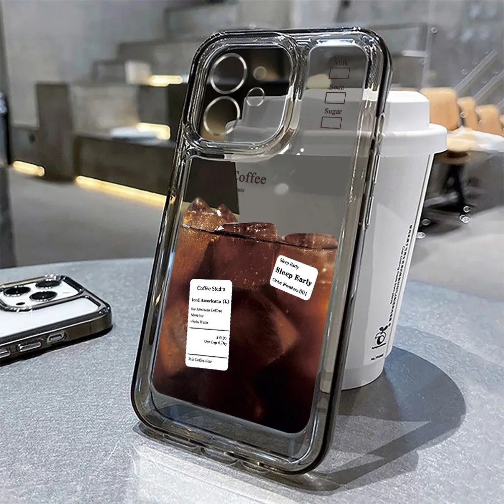 Summer Clear Phone Case For IPhone 11 Case IPhone 14 13 Pro Max 12 15 Pro Max X XR XS Max 7 8 SE 2020 Shockproof Soft Back Cover