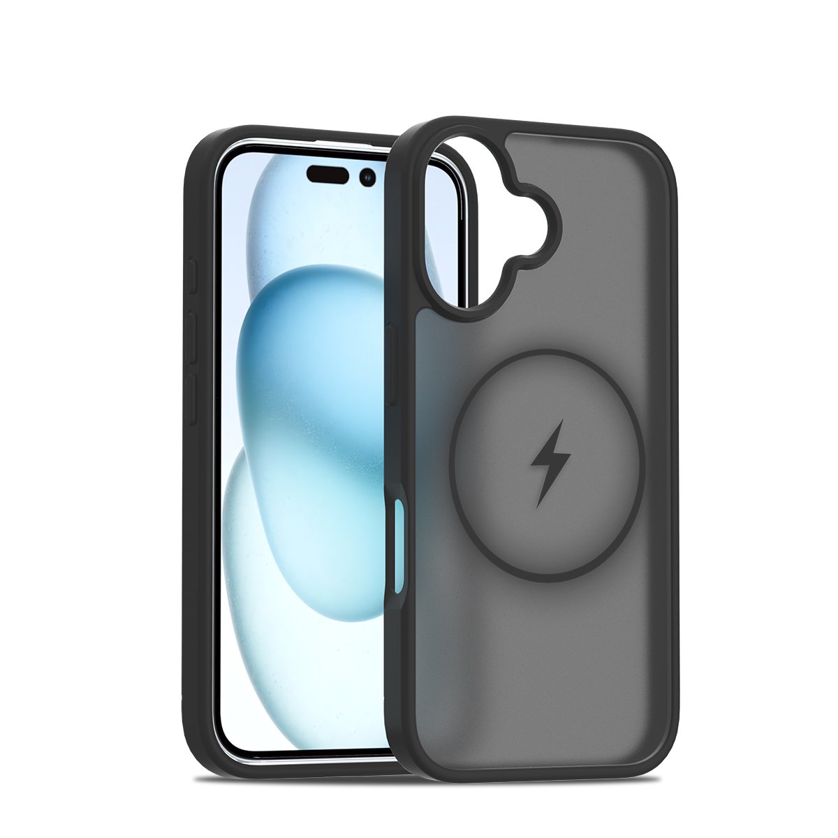 Anti-drop Shockproof Covers Magnetic Wireless Charging Frosted Skin Feel Translucent Multicolor Mobile Phone Case For iPhone 16