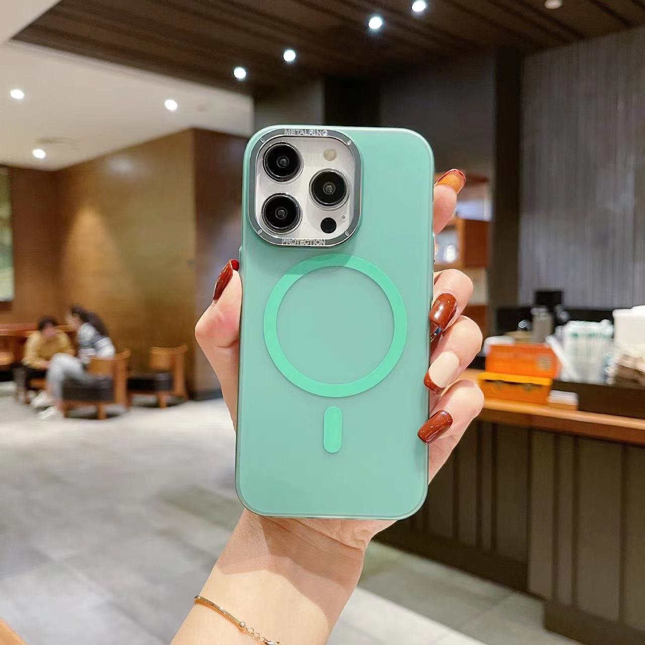 High Quality Transparent Frosted PC Phone Case for iPhone 16 Pro Max Accessories Holder Protector Features Compatible iPhone 15