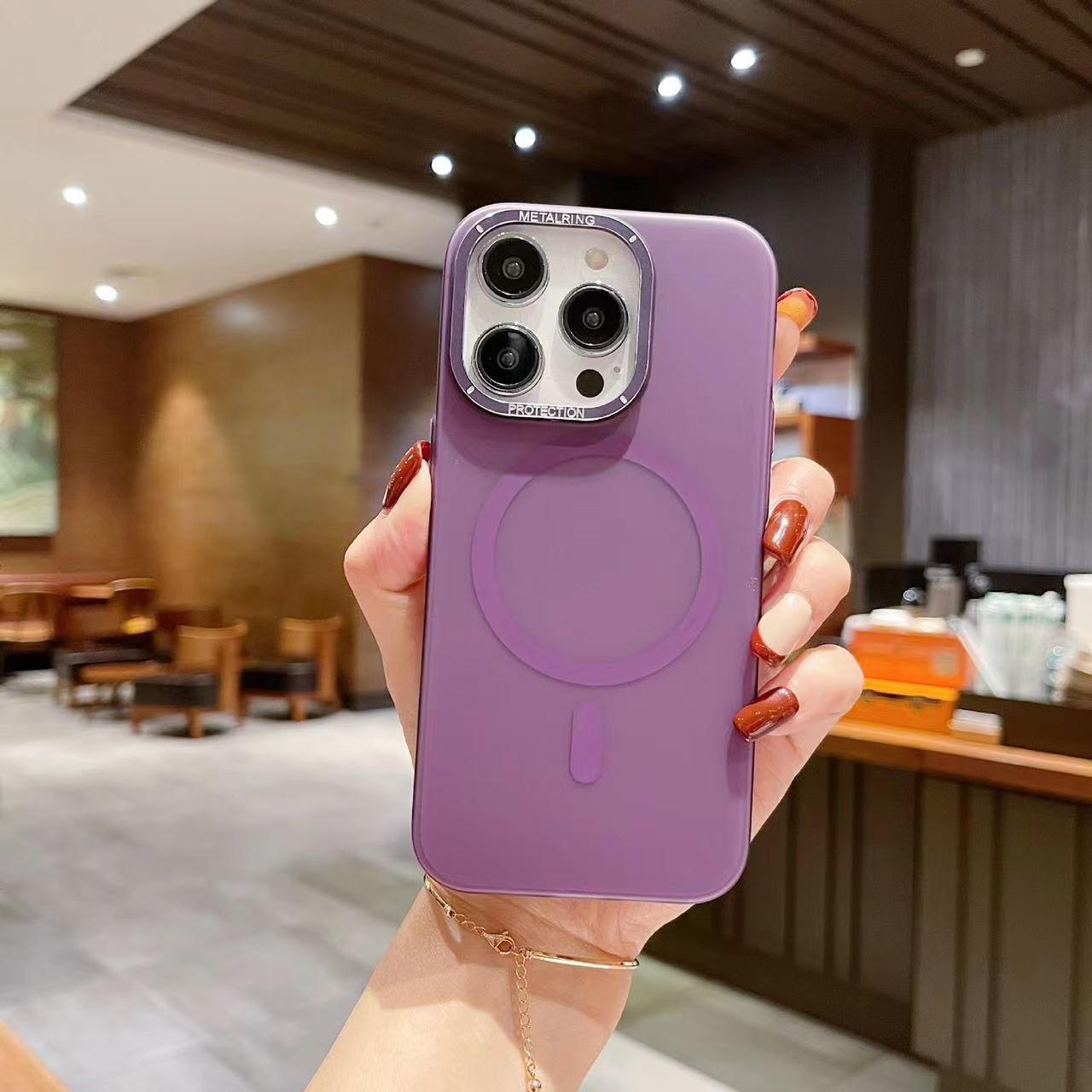 High Quality Transparent Frosted PC Phone Case for iPhone 16 Pro Max Accessories Holder Protector Features Compatible iPhone 15