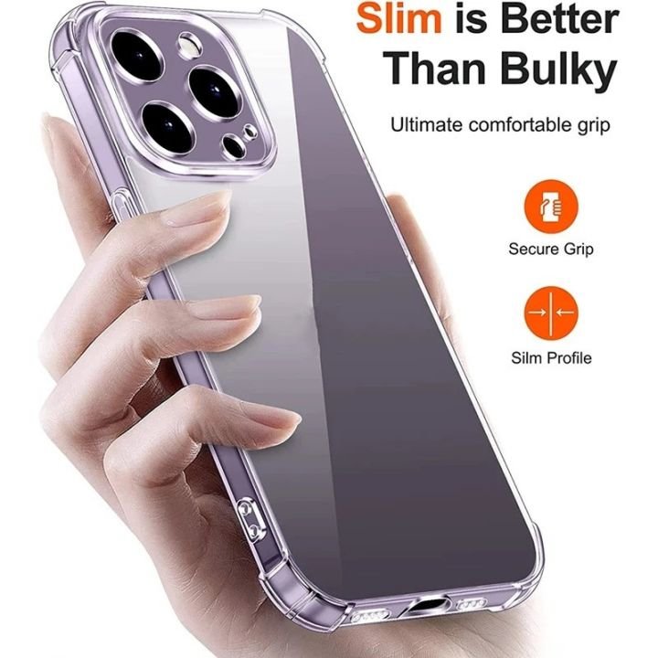 Four Corners Shockproof Airbag Clear Mobile Phone Case For iPhone 15 pro max 14 13 12 11 XS XR Soft Transparent Back Cover