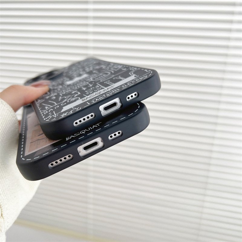 Fashion New Design Protective TPU letter label Mobile Phone Case for Iphone 14 11 12 13 Pro Max X XS