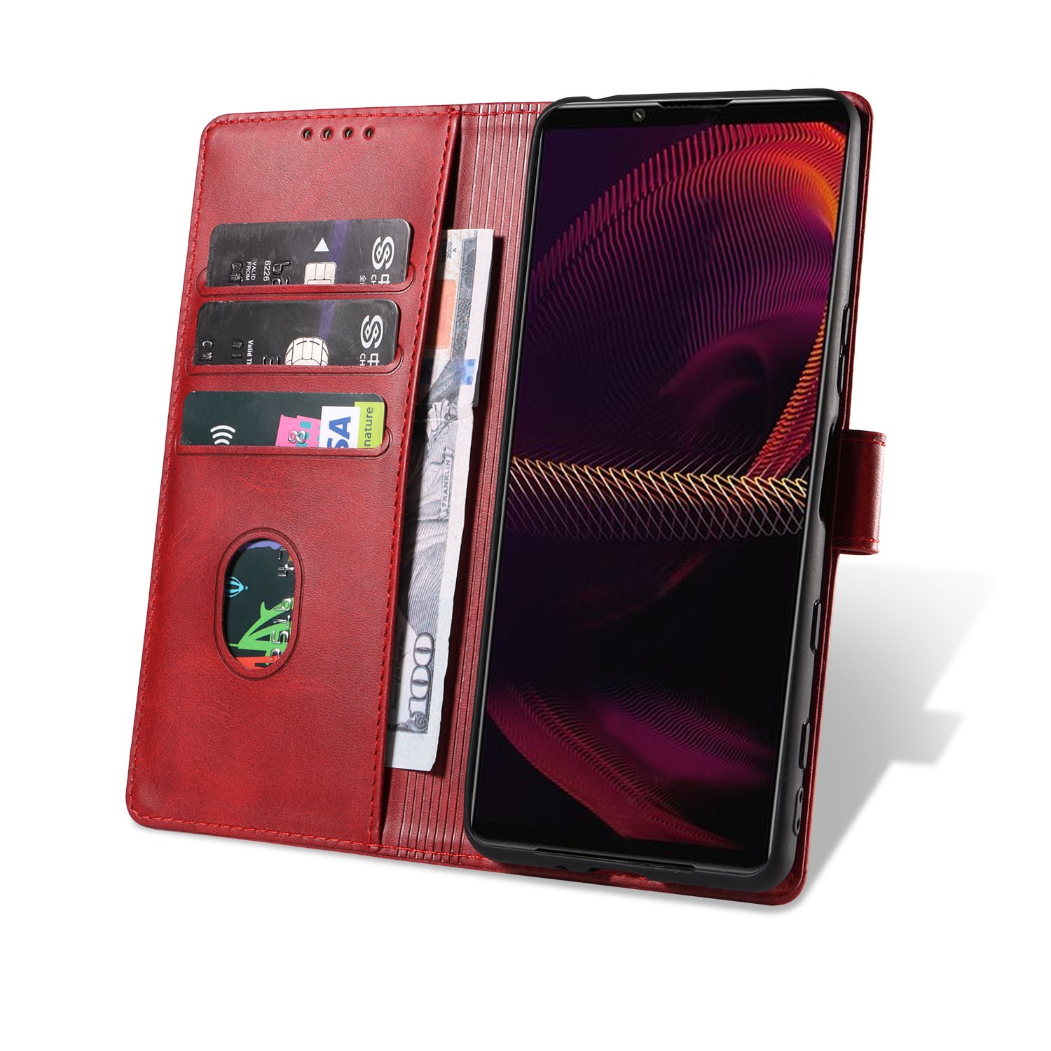 Mobile Cell Phone Wallet Flip Leather Case For Sony Xperia 10 V Ace III XZ3 1 IV XZ4 20 L4
