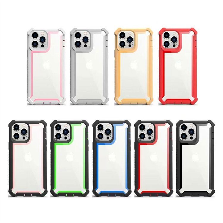 Space Case For iPhone 15 Plus/16/15 Pro Max/15/14/14 Pro TPU+PC Hybrid 2 in 1 Camera Lens Protection Mobile Phone Case