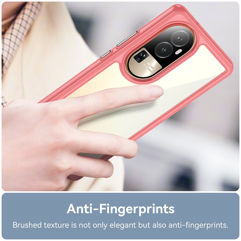 Transparent Case For OPPO Reno 10 11F Realme C65 12 Pro + High Quality TPU PC Hard Mobile Phone Case Cover For For OPPO A60 4G