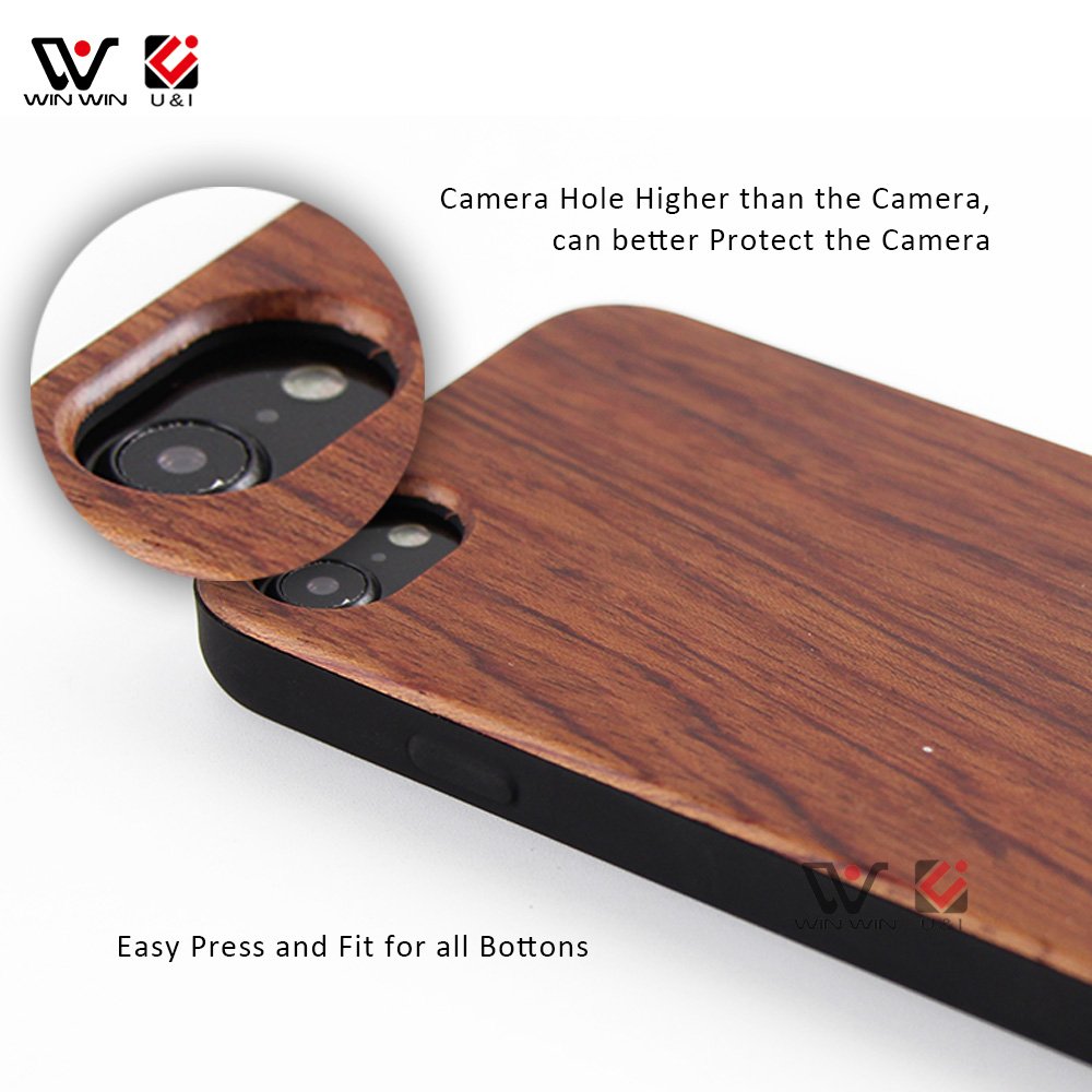 Hot Sale Wooden Universal TPU Bumper Phone Case For iPhone 11 Pro Max