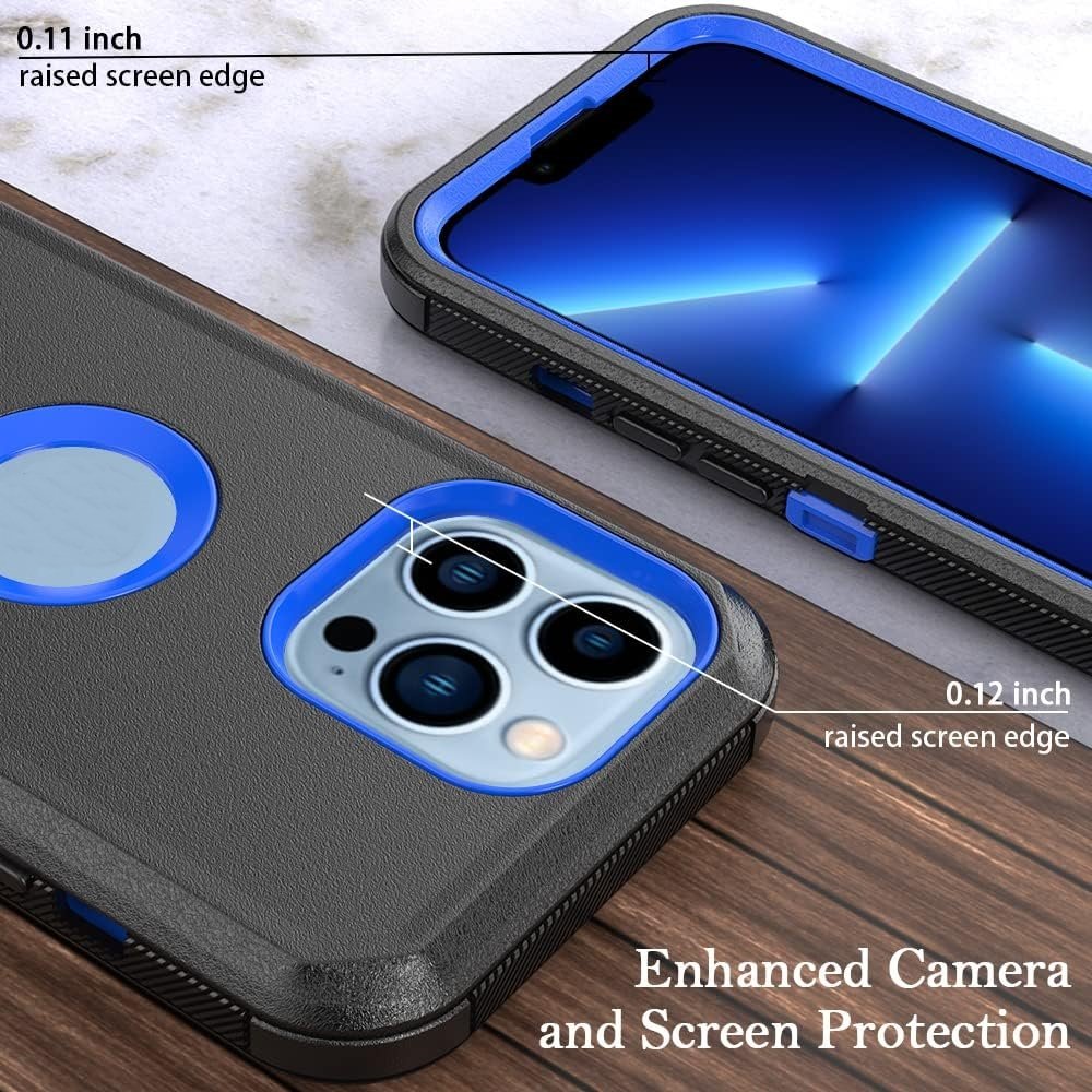 Holster Robot Mobile Phone Cases For iPhone 16 15 14 13 Pro Max Rugged Belt Clip Heavy Duty Defender Back Cover