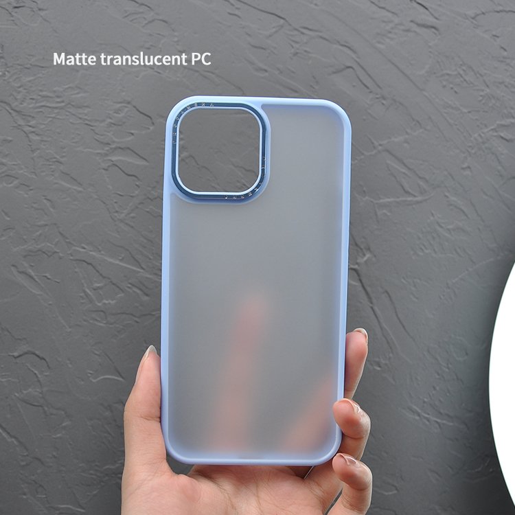 Wholesale Custom Logo TPU PC Hybrid Back Cover with Metal Frame Shockproof Phone Cases For iPhone 16 15 14 13 12 11 Pro Max