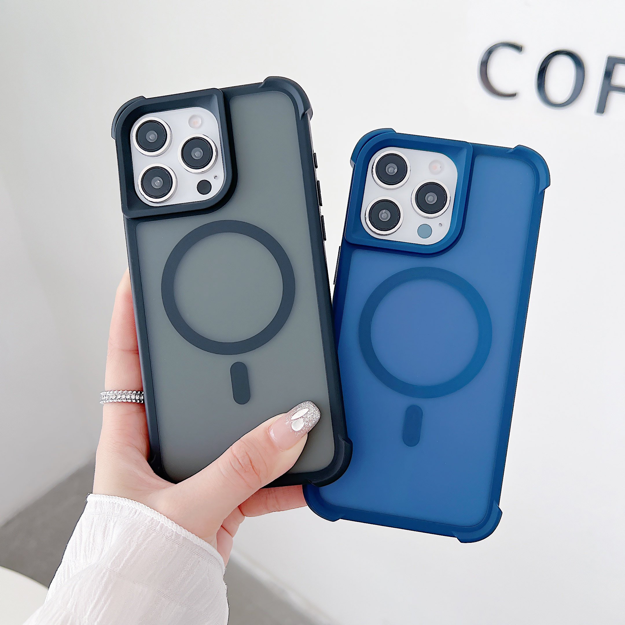 Mobile Case For IPhone 16 15 14 13 Pro Max Magnetic Phone Case For IPhone 12 11 XS Magnetic Wireless Charging