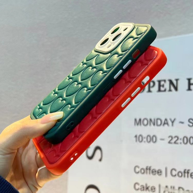 popular fashion woman anti scratch lady new heart pattern design tpu mobile phone case for iphone 15 14 13 12 11 pro max plus8 7