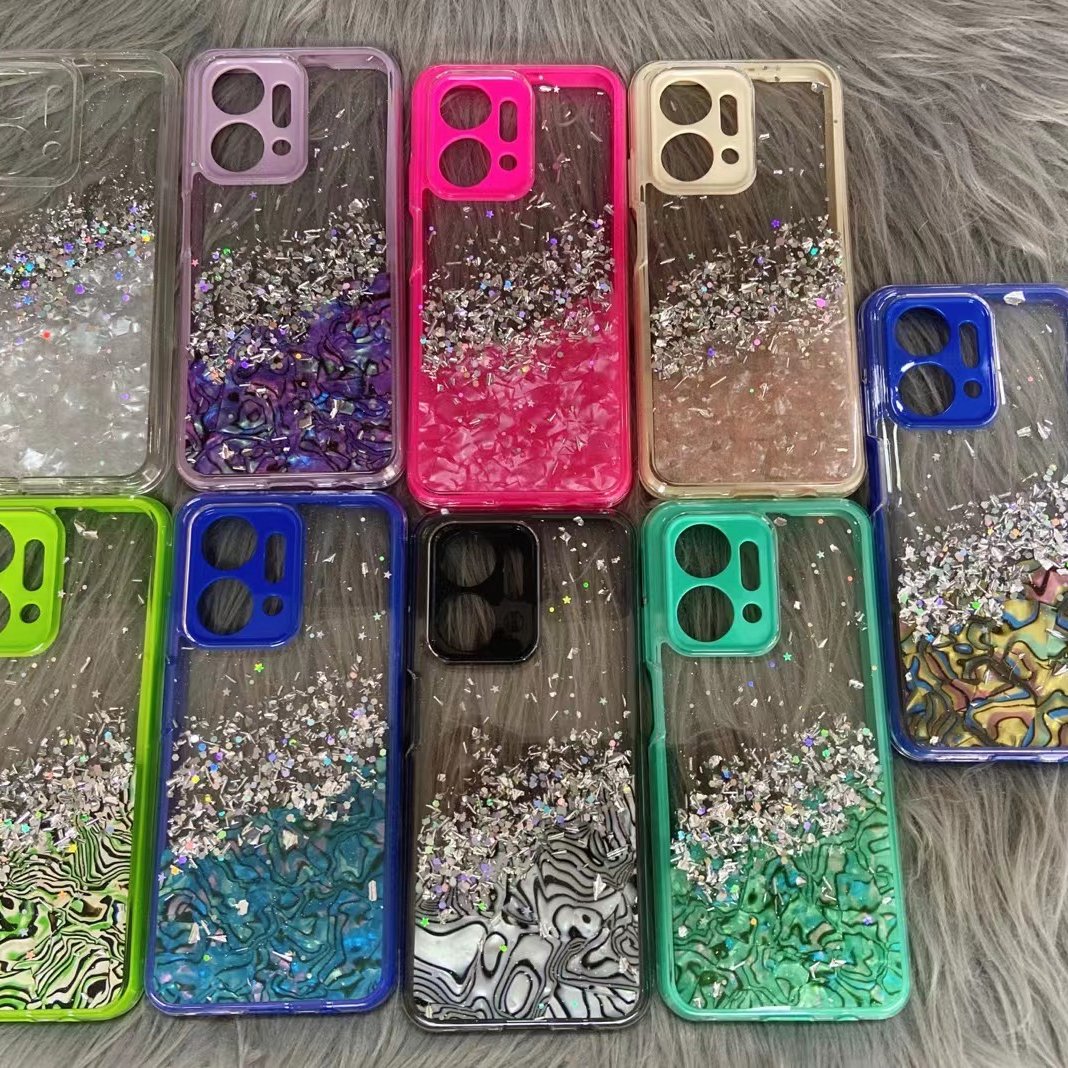 Two-In-One Dripping Glue TPU PC Phone Case for Iphone 16 PRO MAX Wireless 3D Styles with Wallet Feature Packaged