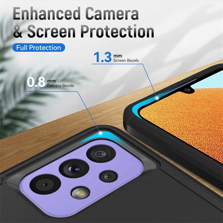 wholesale Hybrid Rubber Shockproof silicone Galaxy A33 5G Cover Coque Celular Mobile phone Case for samsung galaxy a33 5g