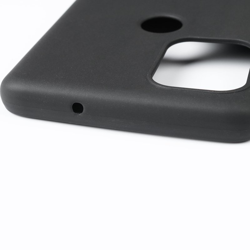 Matte Silicone Phone Case For Motorola Moto G Stylus 5G (2023) Black TPU Back Cover Mobile Phone Cases